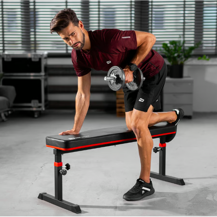 Лавка тренувальна Hop-Sport HS-1025 Pro для жиму горизонтальна регульована