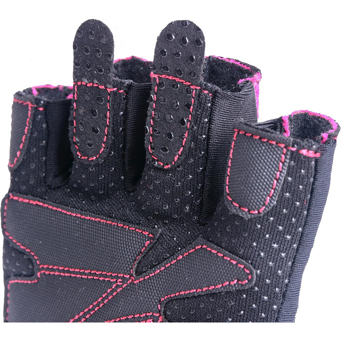 Фитнес рукавички для жінок Gym & Gentle - захист під час занять спортом, силових тренувань, їзди на велосипеді, бодібілдингу, тренувань з гантелями (XS, S, M, L) Рожевий M