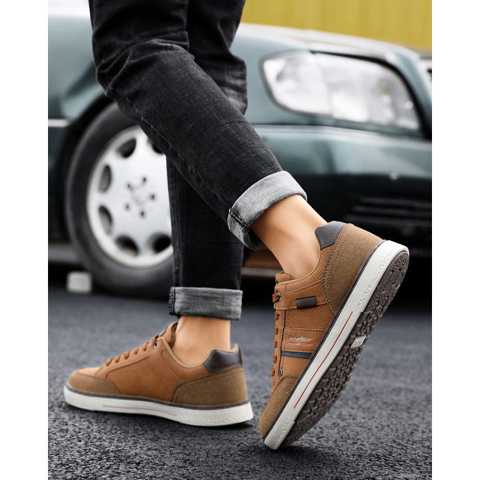 Кросівки чоловічі ARRIGO BELLO для активного відпочинку, спорту та прогулянок. Розміри 41-46 (43 EU), колір: коричневий (C1).