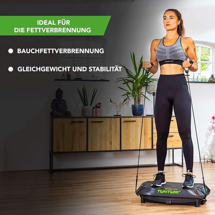 Вібраційна платформа Tunturi Cardio Fit V10/V20 для фітнесу та схуднення