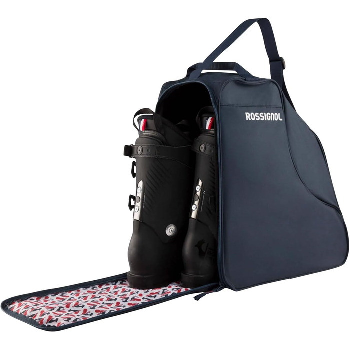 Чохол для лижних черевиків Rossignol Strato Boot Bag, чорний, унісекс, універсальний розмір