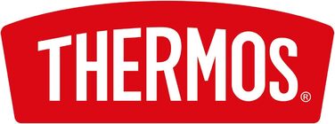 Термос Thermos Light & Compact 1 л, нержавіюча сталь, ізольована пляшка з чашкою, червоний, тримає тепло 12 годин / холод 24 години, герметичний, без BPA, підходить для миття в посудомийці