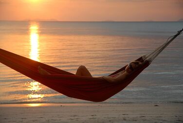 Гамак AMAZONAS Paradiso XXL Комфортний, теракотовий, ручної роботи (Бразилія), 250x175 см, до 200 кг, для одного користувача