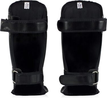 Захисні щитки для гомілки Fairtex SP3 для муай-тай та ММА, чоловічі, жіночі, дитячі, чорні, розмір L, легкі та міцні, для тренувань