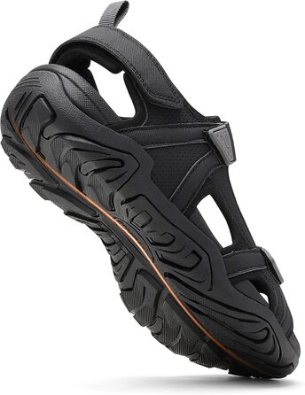 Чоловічі спортивні сандалі DREAM PAIRS Sdsa228m, 46 EU, чорні