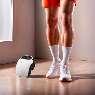 Електричний масажер для ніг GLOBAL RELAX VITALZEN SLIM з шиацу, розминанням і прогрівом, для поліпшення кровообігу та зняття болю, інтуїтивне керування