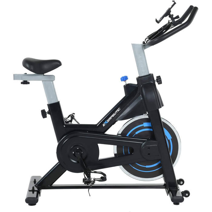 Велотренажер Exerpeutic з Bluetooth, сумісний з додатком MyCloudFitness, для домашніх тренувань