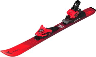 Дитячі гірські лижі ATOMIC REDSTER J2 80 см + кріплення C 5 GW 23/24, червоні, карвінгові