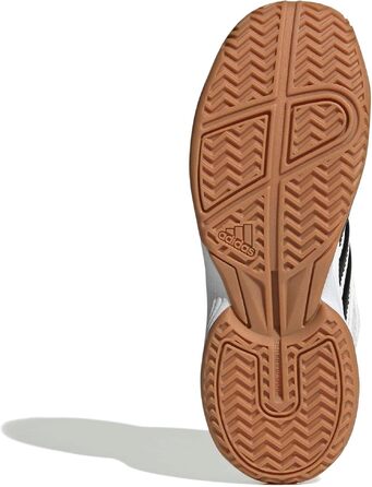 Дитячі кросівки Adidas Speedcourt Unisex для залу, білі/чорні, розмір 35 EU