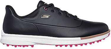 Жіноче golf взуття Skechers Go Jasmine з шипами, водонепроникне (41 EU, Чорний/Рожевий)