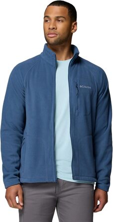 Чоловіча флісова куртка Columbia Fast Trek II Full Zip Fleece, темно-сіра (Dark Mountain), розмір XXL
