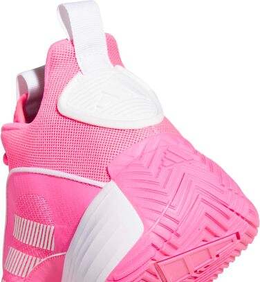 Кросівки баскетбольні Adidas Own The Game 3 (42 EU, Рожевий/Білий)