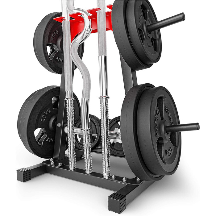 Стійка Marbo-Sport MH-S207 для дисків, гантелей та грифів, металева, багатофункціональна