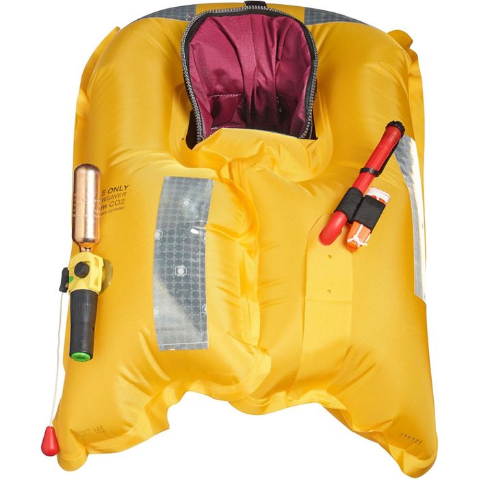 Рятувальний жилет автоматичний Crewsaver Crewfit 165N Sport для водного спорту та вітрильництва, унісекс, червоний