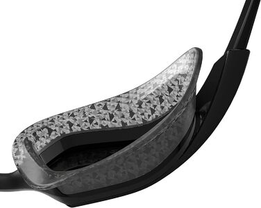 Окуляри для плавання Speedo Aquapulse Pro унісекс, антифог, антиміст, антипротікання, біло/прозоро/фіолетово-золоті, універсальний розмір