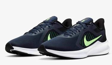 Кросівки для бігу Nike Downshifter 10 чоловічі (40.5 EU, Obsidian Lime Glow Black)