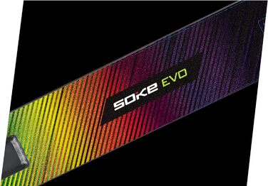 SOKE Evo: Скутер для екстремального катання в скейтпарку – підшипники ABEC-9 Carbon, сталевий Y-образний кермо з TPR-покриттям, алюмінієва дека (зелений)