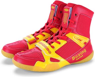 Чоловічі боксерські туфлі для боротьби, фітнесу та тренувань, розмір 42 EU, червоні