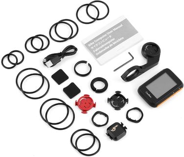 Велокомп'ютер COOSPO BC200 GPS Bluetooth 5.0 ANT+ з LCD екраном 2.4