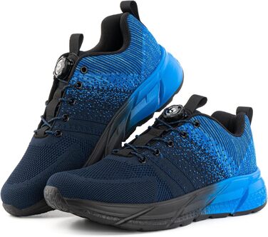 Кросівки Hitmars для чоловіків та жінок: спортивні, для бігу, повсякденні, легкі, дихаючі, чорні та сині, розміри 36-47