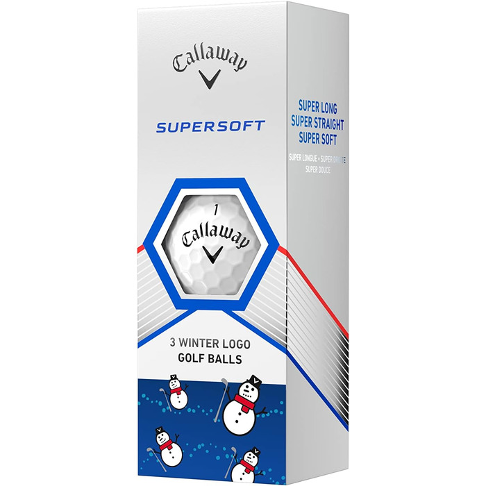 Гольф-м'ячі Callaway Supersoft 2023, преміум-якість