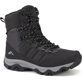 Чоловічі зимові черевики CC-Los водонепроникні | Зимові черевики для ходьби та снігу | Розміри 40-48 | Чорний, сірий