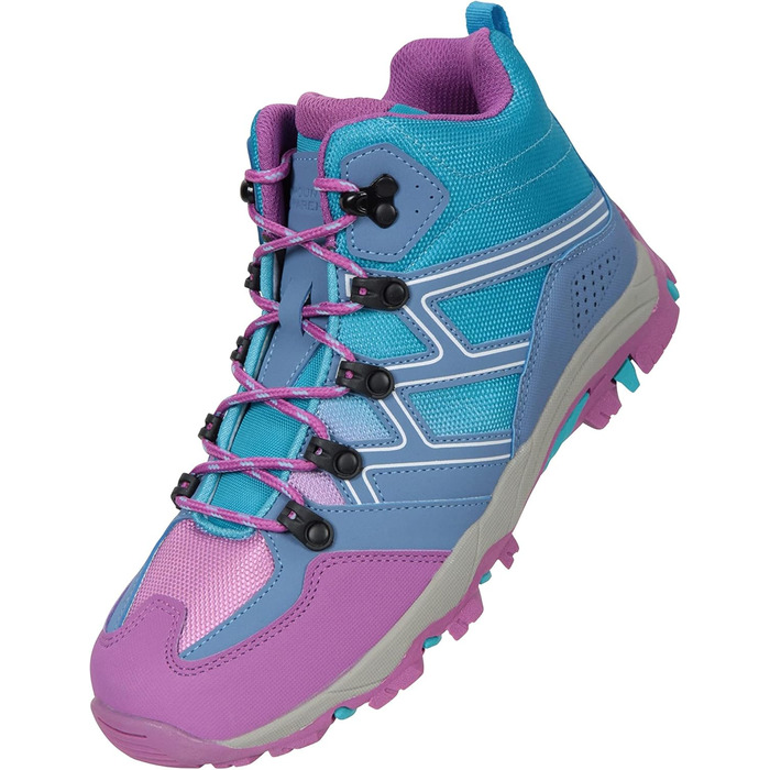 Дитячі трекінгові черевики Mountain Warehouse Oscar - фіолетовий, 37 EU, з підкладкою, міцна підошва
