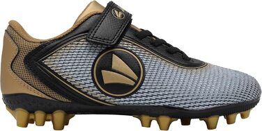 Дитячі футбольні бутси JAKO J-SFG Course - чорний/золотий, 30 EU