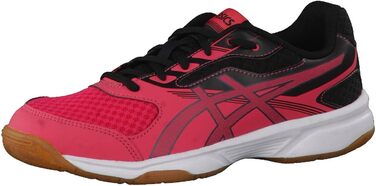 Кросівки Asics Upcourt 2 GS для залу (38 EU) - Червоний, Темно-сірий, Чорний