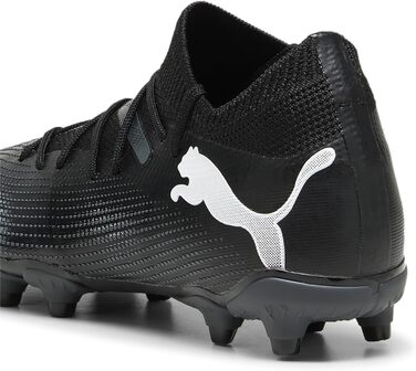 Дитячі футбольні бутси PUMA Future 7 Match Bna Fg/Ag Jr - чорно-білі, 35 EU