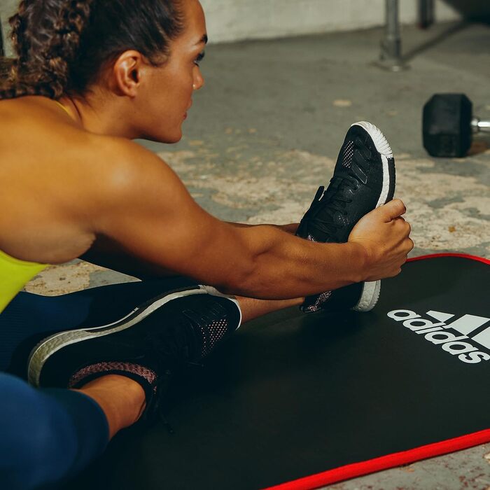 Гімнастичний килимок adidas для фітнесу та йоги, нековзний, спортивний мат для тренувань