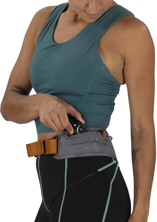 Сумка-пояс Osprey Duro 1.5L з гідратором Phantom Grey/Toffee Orange - Унісекс
