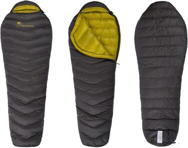 Спальний мішок кокон Mountaintop Ultralight 650 Fill Power (Качка) для кемпінгу, гірських походів, 32°F (0°C) - Армійський зелений