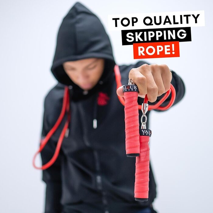 Валірна Страйк: Важкий скакалка для кардіотренувань та фітнесу | Quadra-Flex Set