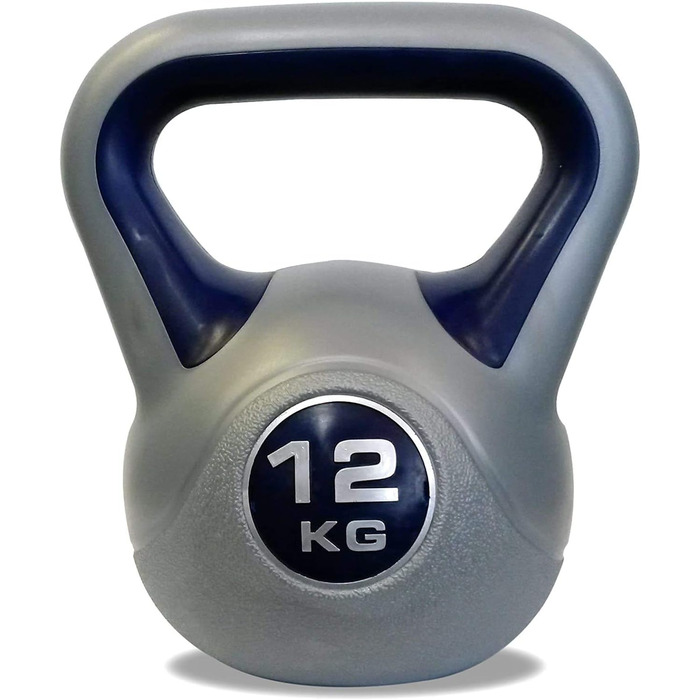 Вінілова гиря York Fitness 12 кг для домашнього тренування, бодібілдингу та важкої атлетики