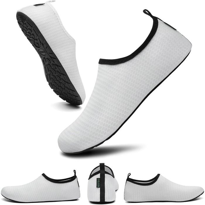 Чоботи для плавання SAGUARO: чоловічі та жіночі, для басейну, пляжу, серфінгу, дайвінгу, неопренові, швидко сохнуть, розмір EU 36-47, зелені, жовті, білі