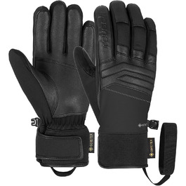 Зимові рукавички Reusch Jupiter Gore-TEX, водонепроникні, вітрозахисні, утеплені, дихаючі, для сноуборду та лиж, унісекс, чорні, розмір 9