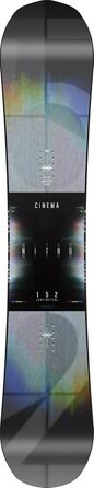 Чоловіча сноуборд-дошка Nitro Cinema 152 см, All Mountain, Directional Twin, Gullwing, мультиколір