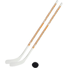 Набір хокейних кісток Vancouver Junior 6: 2 кістки, 115 см, пряма клюка та шайба