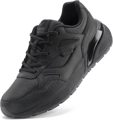 Чоловічі кросівки для занять спортом, прогулянок та повсякденного носіння, розмір 41-45 EU, чорний колір