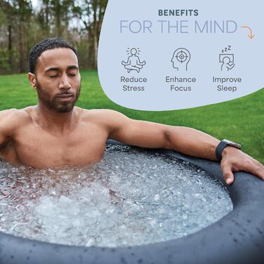 Ванна для криотерапії Lifepro NordPod Recovery Ice Tub - для спортсменів, відновлення та терапія, XL, 380 літрів, для використання в приміщенні та на вулиці