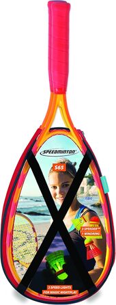Набір Speedminton S65 для кросмінтону: ракетки, 3 волани Speeder, ліхтарики, сумка, стартовий комплект