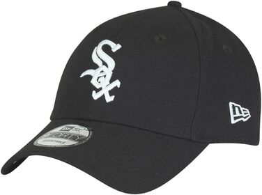 Кепка New Era 9Forty Adjustables Chicago White SOX чорна та біла, універсальний розмір
