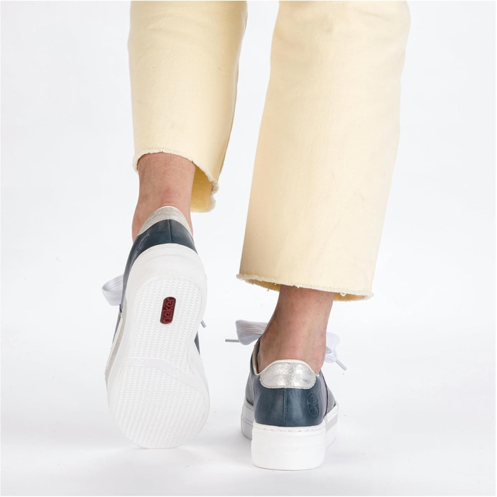 Кросівки жіночі Rieker N4902 сині (36 EU) - зручне взуття для міста