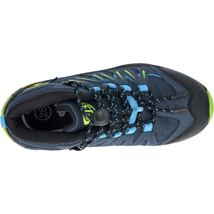 Дитячі кросівки для бігу Brütting Expedition, 26 EU, морський блакитний з лимоном