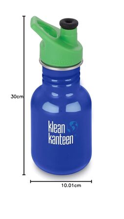 Пляшка для води Klean Kanteen Classic з кришкою Sport Cap 3.0, 532 мл, для дорослих, колір Coastal Waters