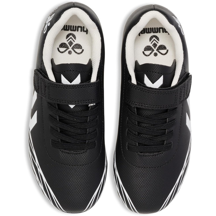 Дитячі футбольні бутси Hummel Star F.G. Jr. - чорно-білі, 31 EU