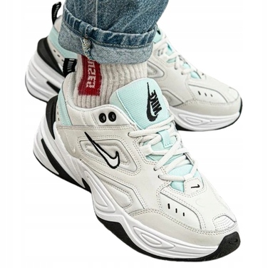 Кросівки Nike M2K Tekno, сірі, шкіряні, розмір 40