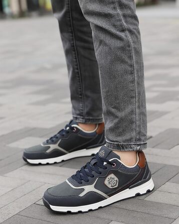 ARRIGO BELLO Чоловічі кросівки: зручні прогулянки та робота на відкритому повітрі. Легкі, розмір 41-46, колір блакитний.