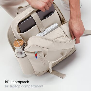 Рюкзак GOT BAG Daypack 2.0 з океанічного пластику, для ноутбука 14'', 11 л, ручна поклажа